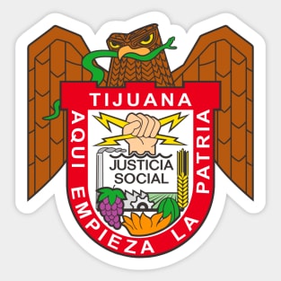 Tijuana Coat of Arms Sticker